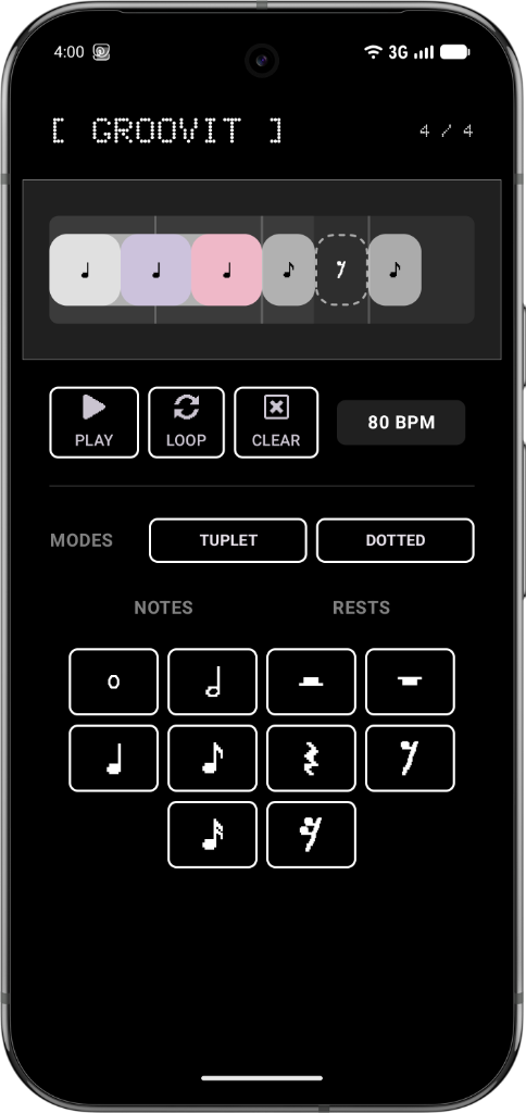Groovit App Screenshot